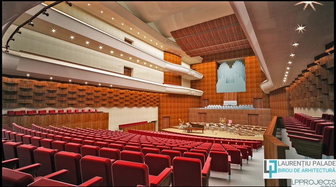 Birou de arhitectura si design de interior Cluj - Amenajare sala de concerte
